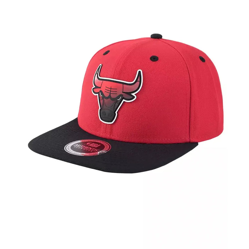 NBA Patch Logo Flex Fit Flat Cap - Chicago Bulls