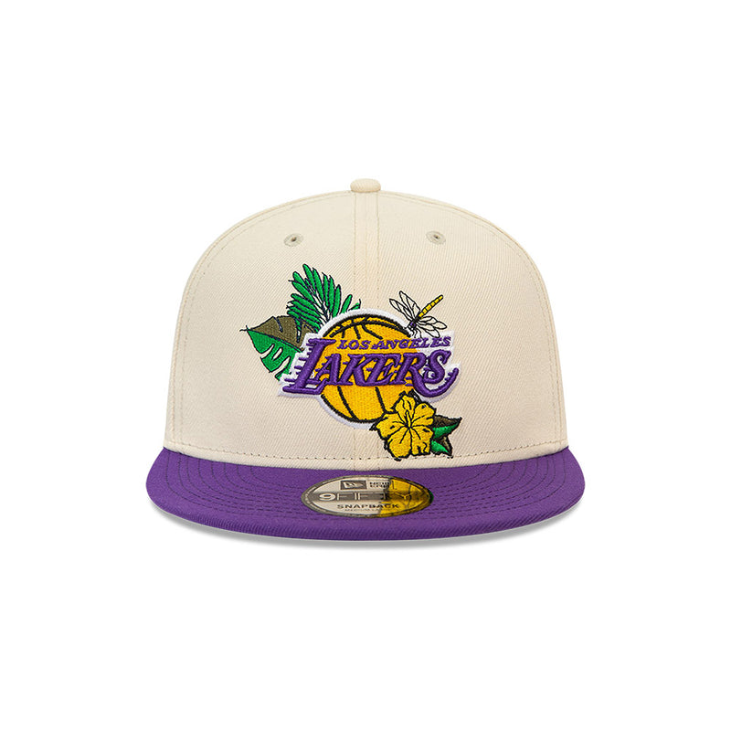 Los Angeles Lakers 9FIFTY NBA Floral Black Cap
