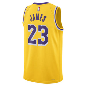 LeBron James Los Angeles Lakers Icon Edition 2022/23 Nike Dri-FIT NBA Swingman Jersey