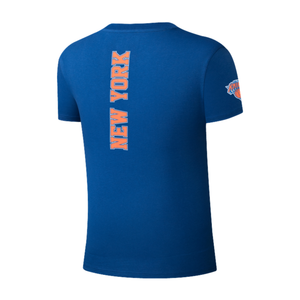 NBA Back HD Print Loose Fit T-shirt - New York Knicks