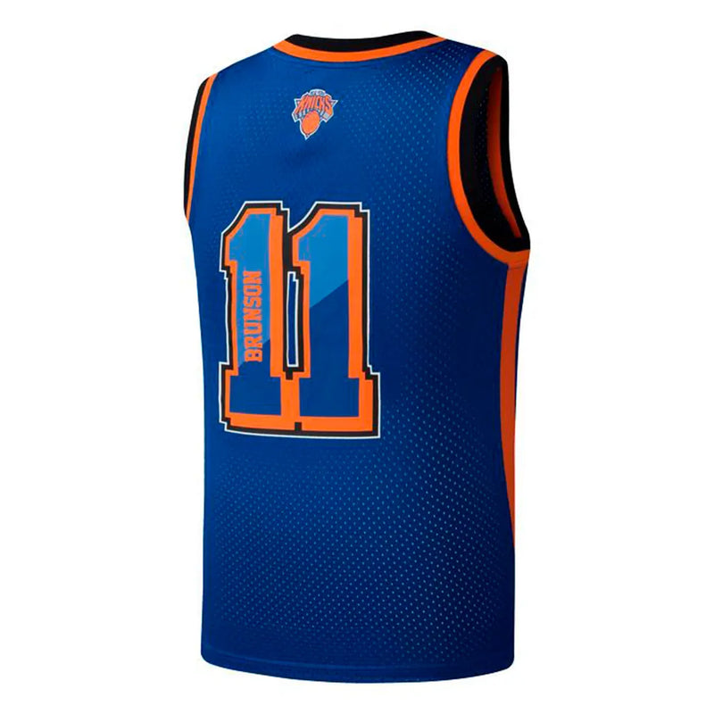 NBA Regular Fit Rubber Print Mens Tank Top - New York Knicks