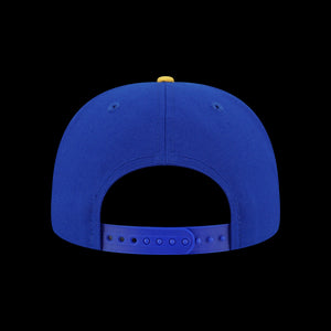 Golden State Warriors NBA Two Tone Block Official Team Color 9FIFTY Snapback Cap