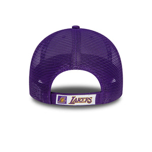 Los Angeles Lakers Home Field 9FORTY Adjustable Trucker Cap