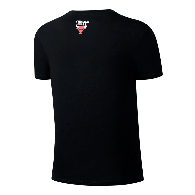 NBA Front Embroidery Loose Fit T-shirt - Chicago Bulls