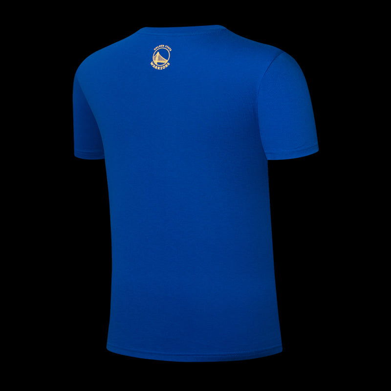 NBA Loose Fit Rubber Print Kids T-shirt - Curry Golden State Warriors