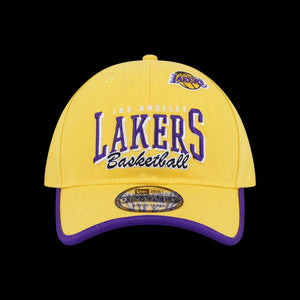 New Era NBA Basketry 9TWENTY Adjustable Cap - Los Angeles Lakers