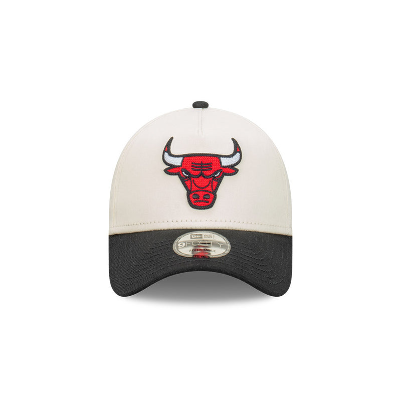9FORTY A-Frame Chicago Bulls Chrome OTC Chainstitch 2-Tone Snapback