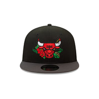 Chicago Bulls 9FIFTY NBA Floral Black Cap