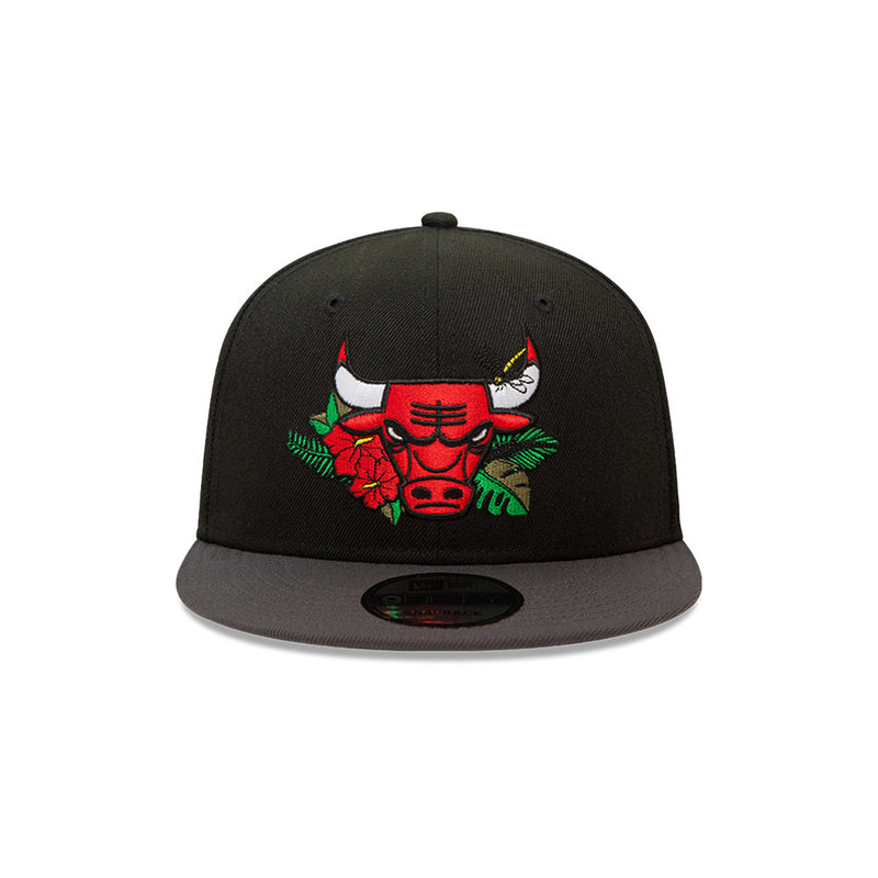 Chicago Bulls 9FIFTY NBA Floral Black Cap