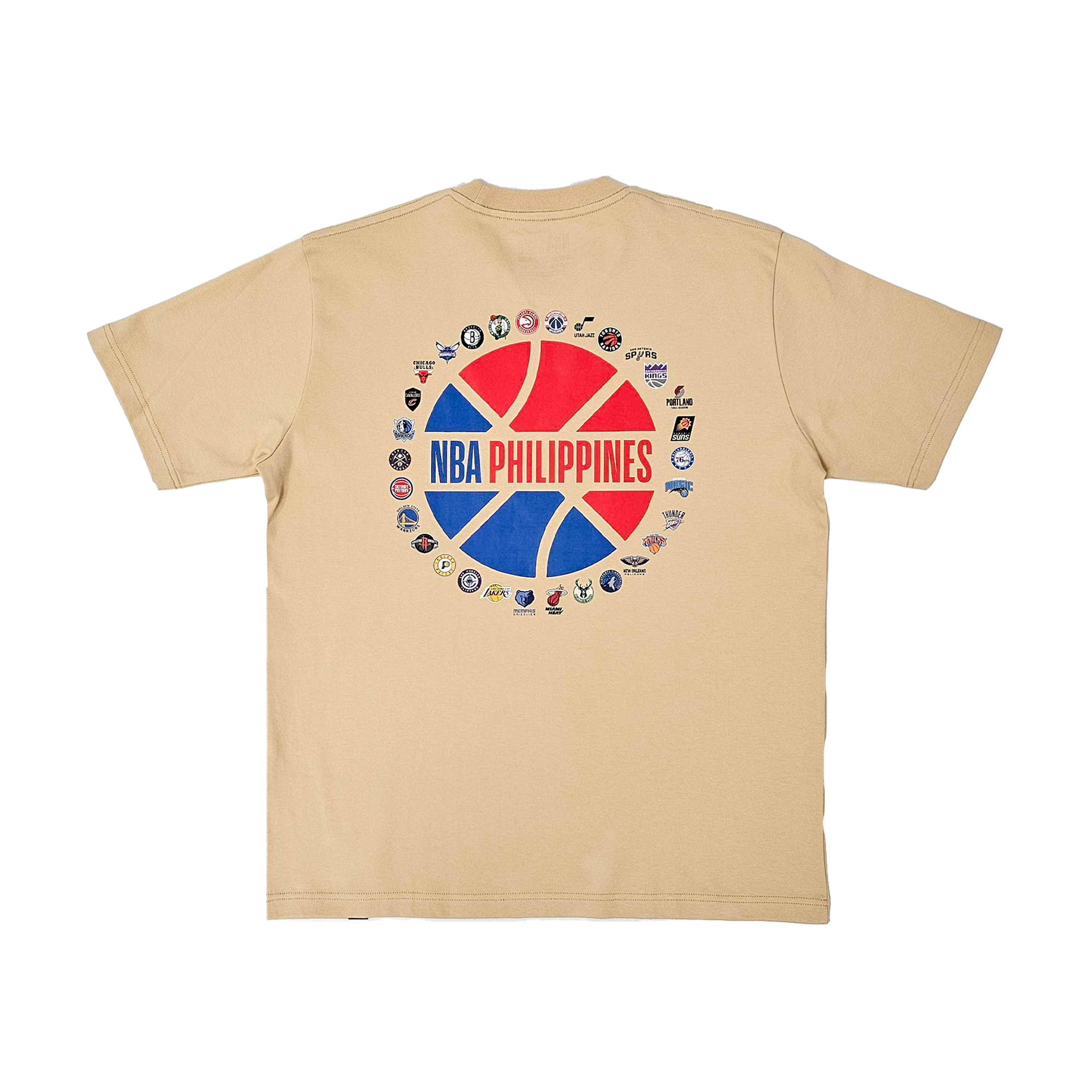 NBA Philippines All Team Tee - Cream – NBA Store Philippines
