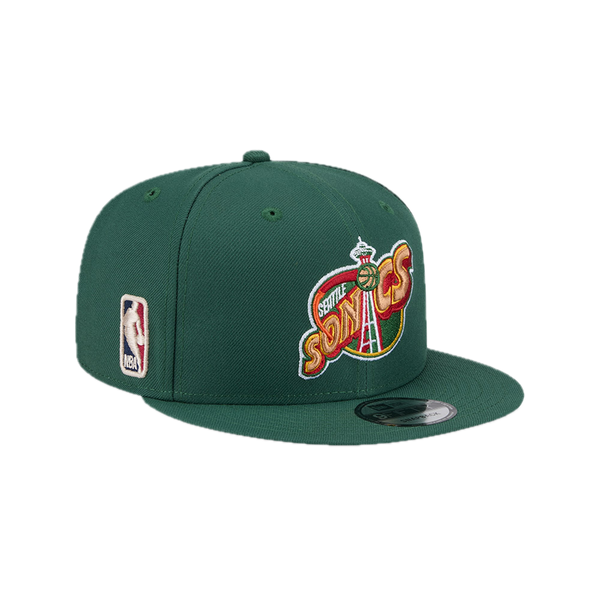 New Era Seattle SuperSonics Hardwood Classic 2025 Green 9FIFTY Snapbac ...