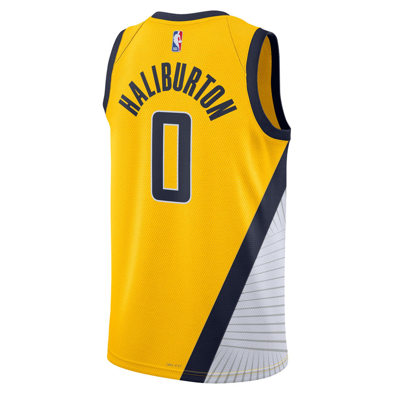 Jordan Brand Tyrese Haliburton Indiana Pacers Swingman Jersey - Statement Edition