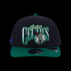 New Era Boston Celtics Nba Infilled Black 9Fifty Of Pcv Cap