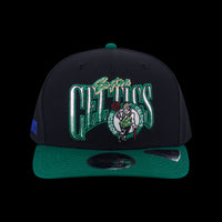 New Era Boston Celtics Nba Infilled Black 9Fifty Of Pcv Cap