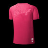 NBA Wordmark Back Embroidery Regular Fit T-shirt - PINK BULLS