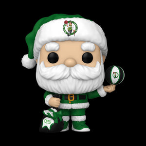 Celtics santa funko