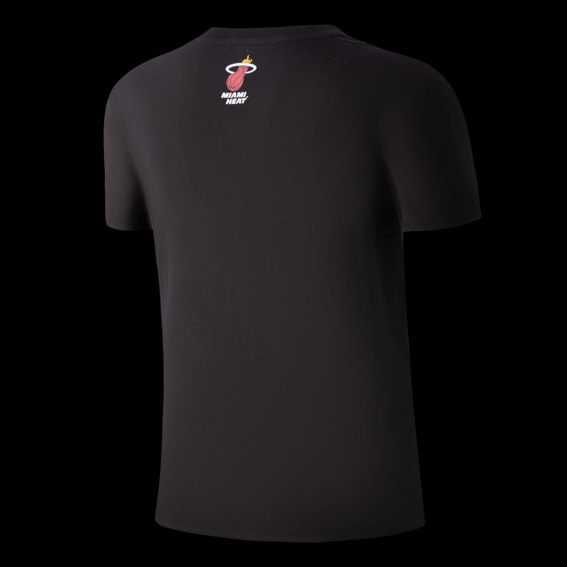 NBA Back Big Print Regular Fit T-Shirt - HEAT