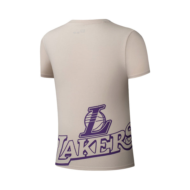 NBA Real Hoops Regular Crew Neck T-shirt - Los Angeles Lakers
