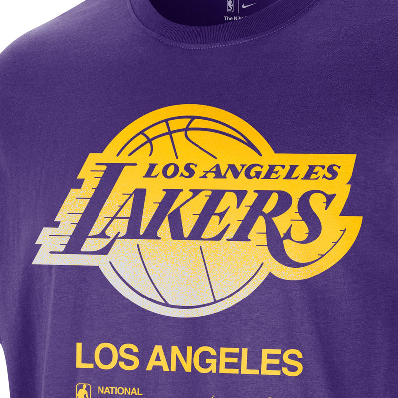 Los Angeles Lakers Courtside Movement Men's Nike NBA T-Shirt