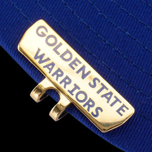 NBA GOLDEN STATE WARRIORS VISOR CLIP SCARLET AND WHITE 9FORTY AF TRUCKER CAP