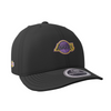 NBA Metallic Raised Embroidery Structured Curve Cap - Los Angeles Lakers