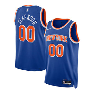 Nike Jordan Clarkson New York Knicks Icon Edition Jersey