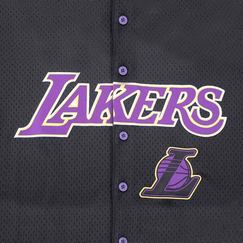 NBA Front Wordmark Patch Regular Fit Jersey - Los Angeles Lakers