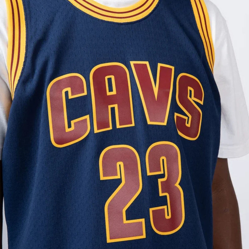 LeBron James 2015 Cleveland Cavaliers Hardwood Classic Swingman Alternate NBA Jersey