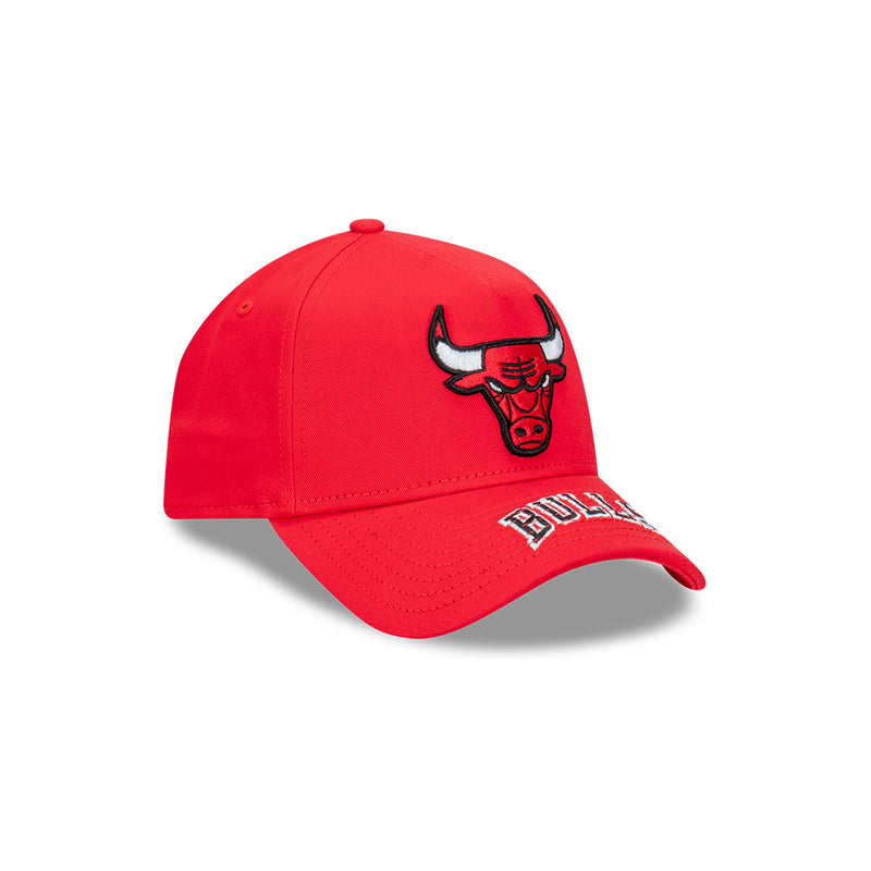 Chicago Bulls Team Visor Wordmark Snapback
