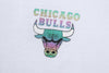 NBA Back Holographic Print Boxy Fit T-shirt - Chicago Bulls