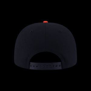 New Era New York Knicks Nba Infilled Black 9Fifty Of Pcv Cap