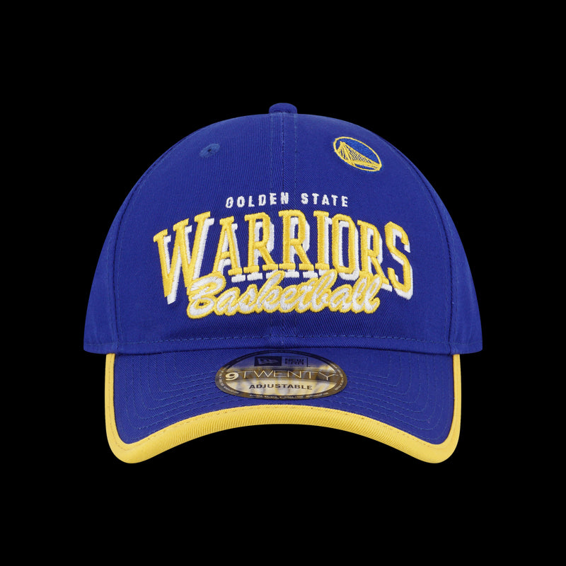 New Era NBA Basketry 9TWENTY Adjustable Cap - Golden State Warriors