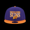 Phoenix Suns NBA Two Tone Block Official Team Color 9FIFTY Snapback Cap