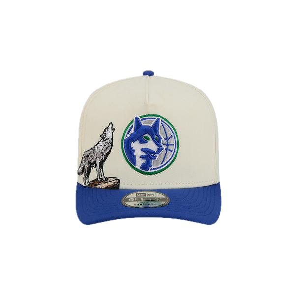 New Era Minnesota Timberwolves NBA Hardwood Classics 9Fifty A-Frame Sn ...