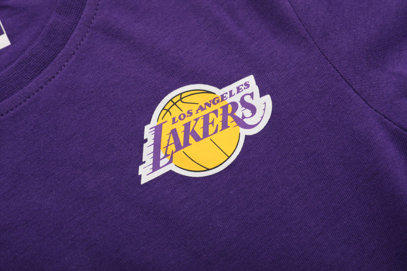 NBA Back Gradient Print Regular Fit T-Shirt - Los Angeles Lakers