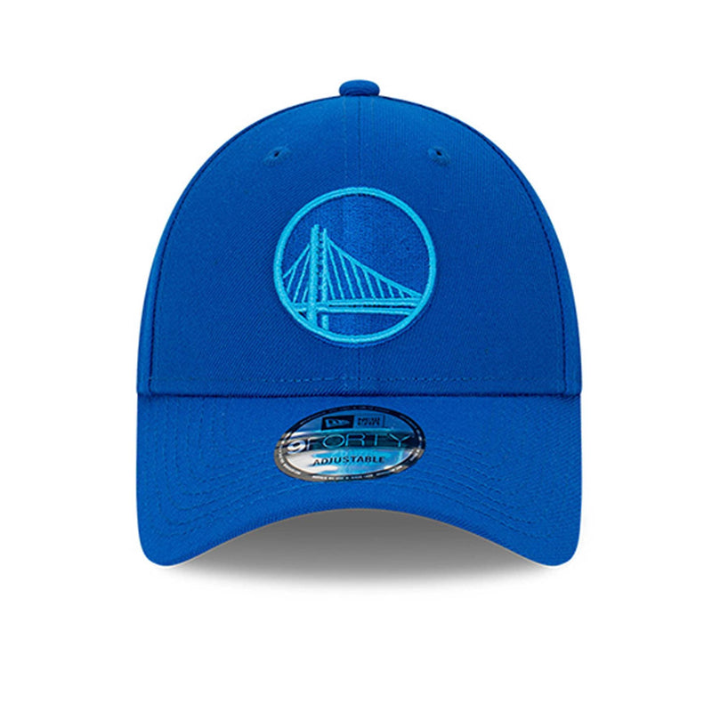 Golden State Warriors 9Forty Mono Logo Snapback - Blue