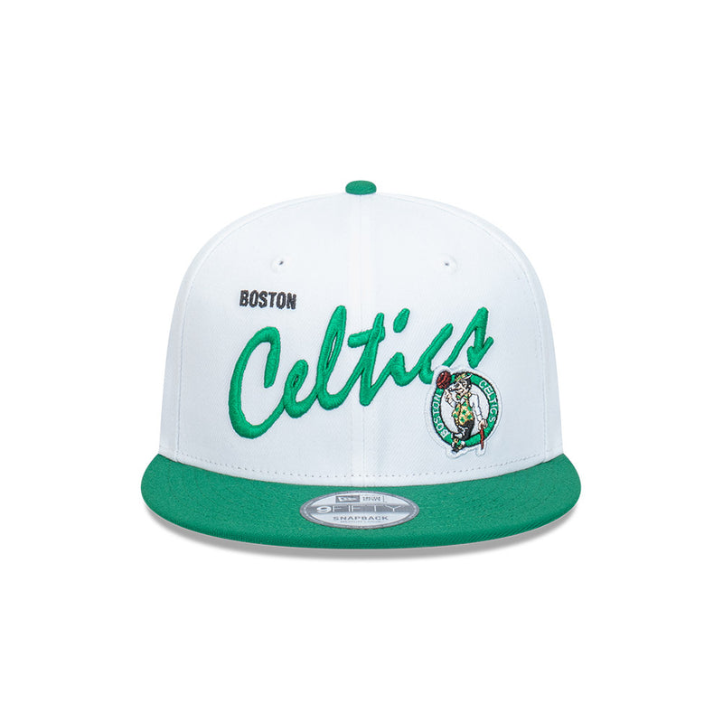 Boston Celtics Vintage Script Snapback