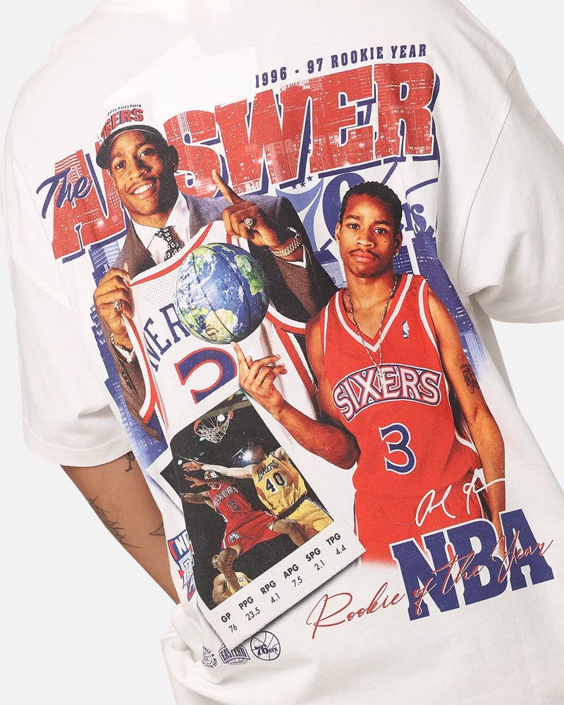Mitchell & Ness Philadelphia 76ers Allen Iverson Rookie Season T-Shirt