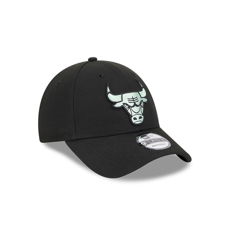 9FORTY Chicago Bulls Peppermint Repreve Black Snapback