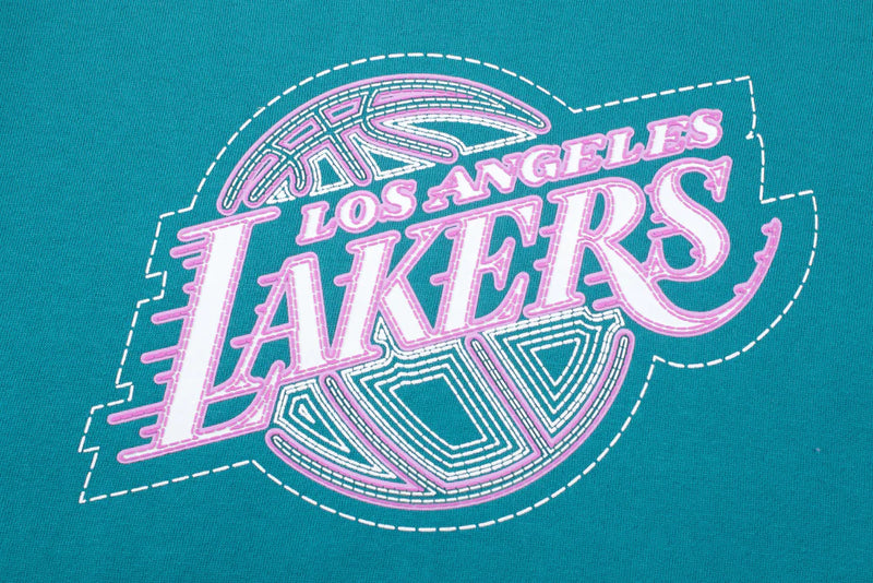 NBA Stitches Loose Fit Pullover Hoodie - Los Angeles Lakers