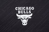 NBA Front Holographic Print Regular Fit Crop Jersey - Chicago Bulls