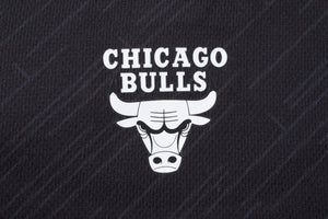 NBA Front Holographic Print Regular Fit Crop Jersey - Chicago Bulls