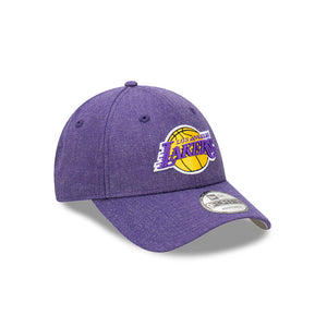 New Era NBA Heather Purple 9FORTY A-Frame Cap - Los Angeles Lakers