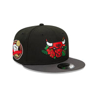Chicago Bulls 9FIFTY NBA Floral Black Cap