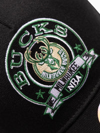 Mitchell & Ness Milwaukee Bucks Emblem MVP Snapback