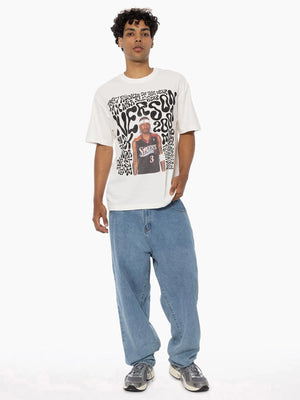 Mitchell & Ness 76ers Allen Iverson Player Abstract Tee