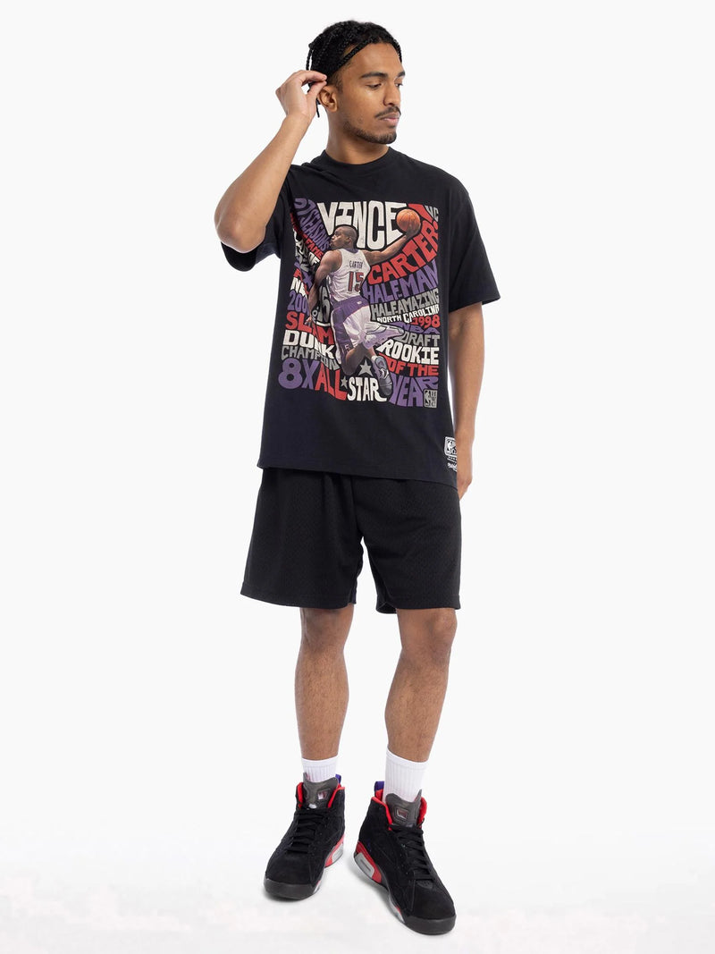 Mitchell & Ness Vince Carter Toronto Raptors Abstract Tee