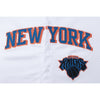 NBA Front Wordmark Patch Regular Fit Jersey - New York Knicks