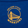 NBA Loose Fit Rubber Print Mens T-shirt - Curry Golden State Warriors
