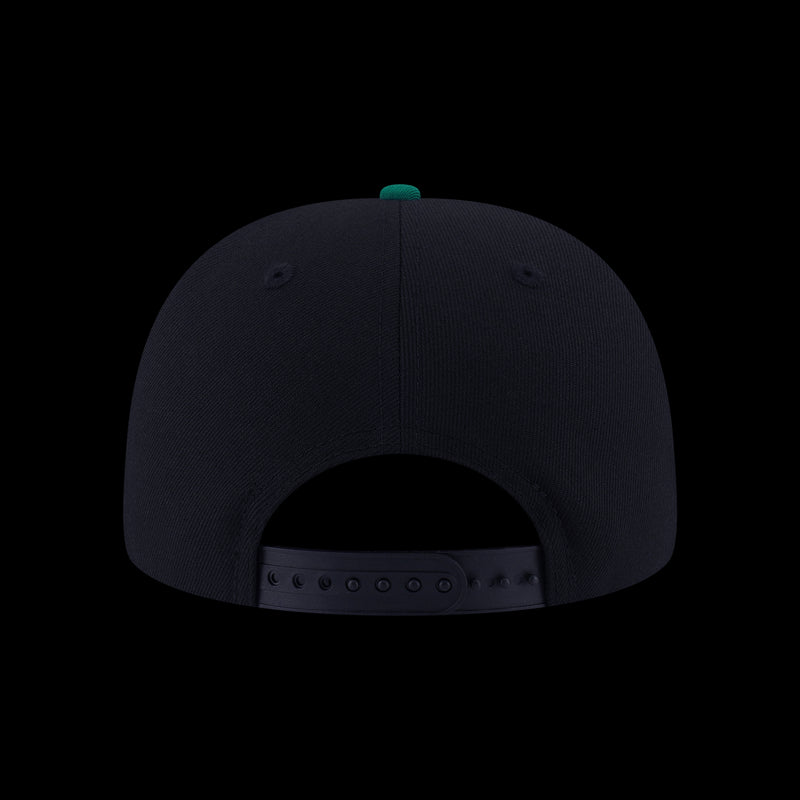 New Era Boston Celtics Nba Infilled Black 9Fifty Of Pcv Cap